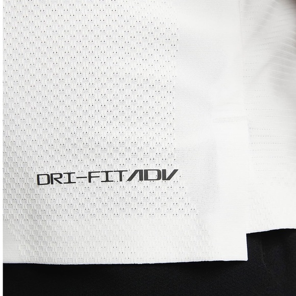 Nike Dri-fit White Golf Polo - Picture 3 of 5